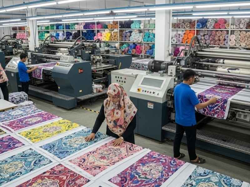 Proses Produksi di Pabrik Hijab Printing: Apa yang Harus Diketahui